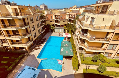 Two-bedroom apartment in Antonia complex, Sveti Vlas – fully furnished, 400 m from the beach