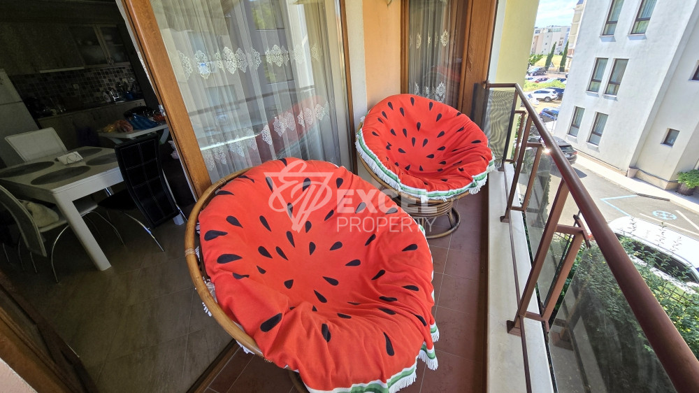 Two-bedroom apartment in Antonia complex, Sveti Vlas – fully furnished, 400 m from the beach