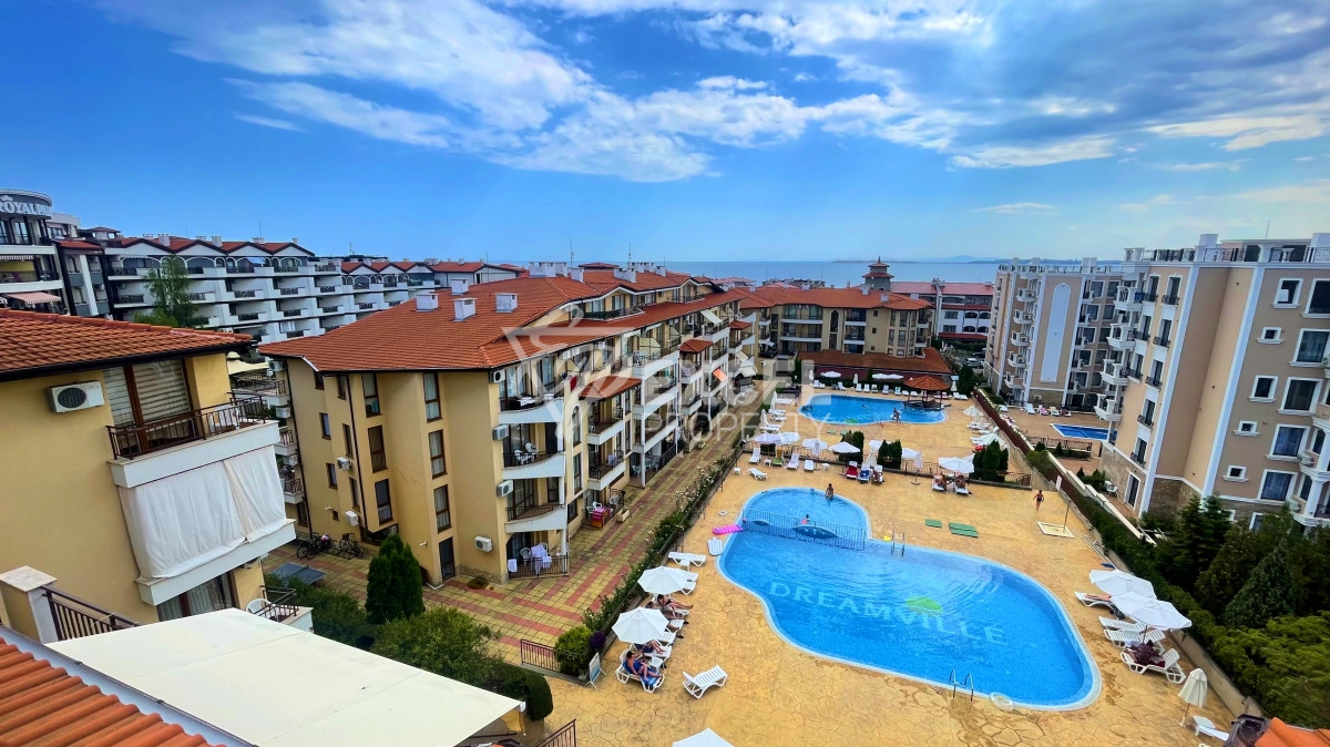 Beautiful one-bedroom apartment 150m from the beach in St. Vlas