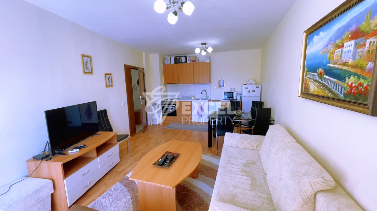 Furnished, one-bedroom apartment in Sunny Beach suitable for rent