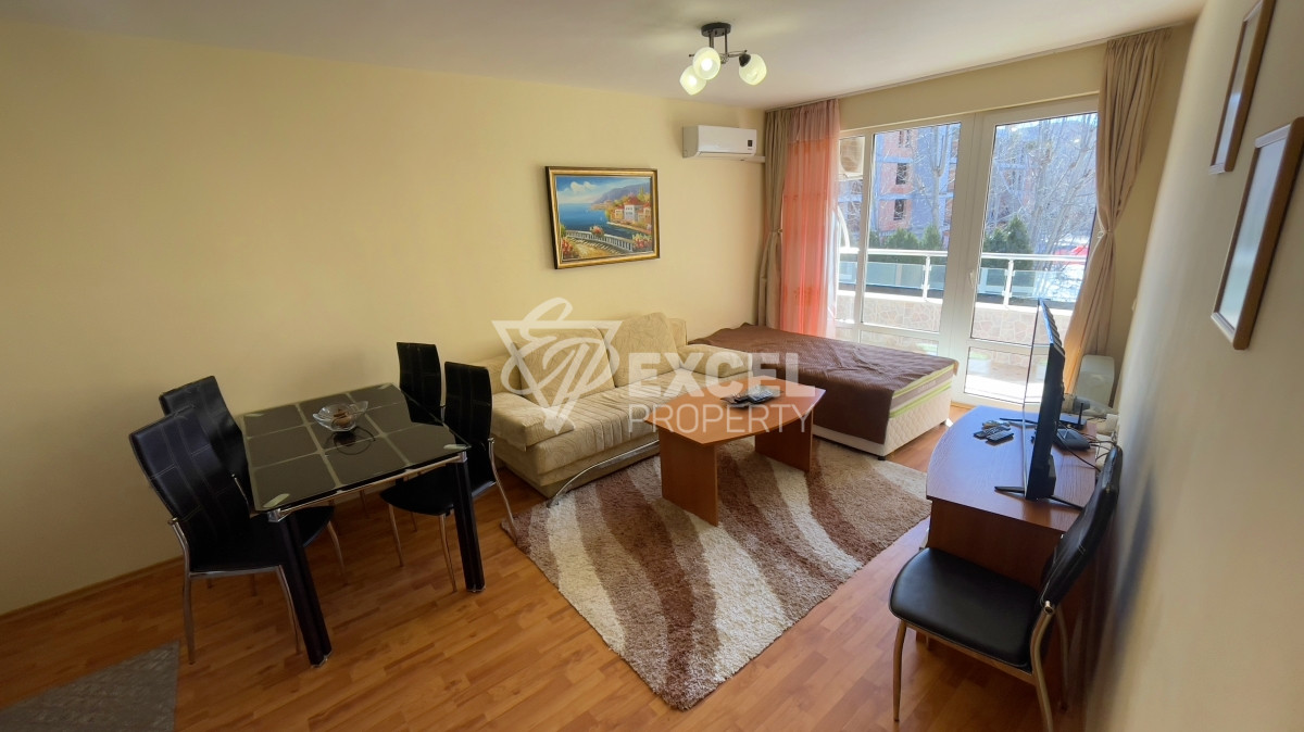 Furnished, one-bedroom apartment in Sunny Beach suitable for rent