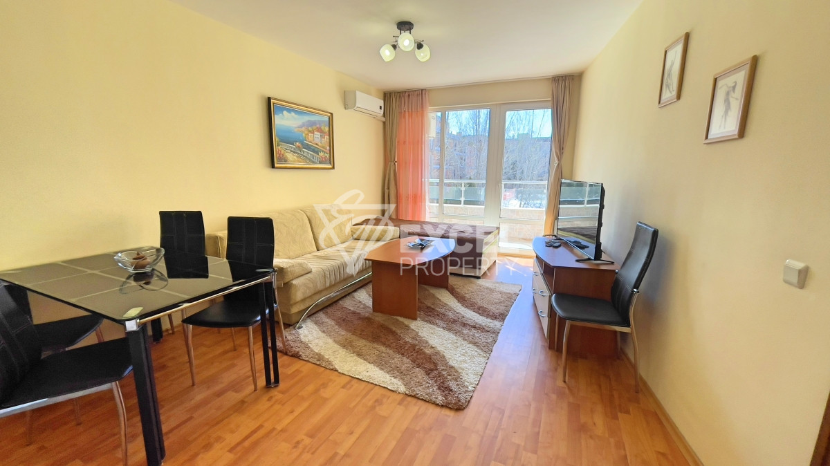 Furnished, one-bedroom apartment in Sunny Beach suitable for rent