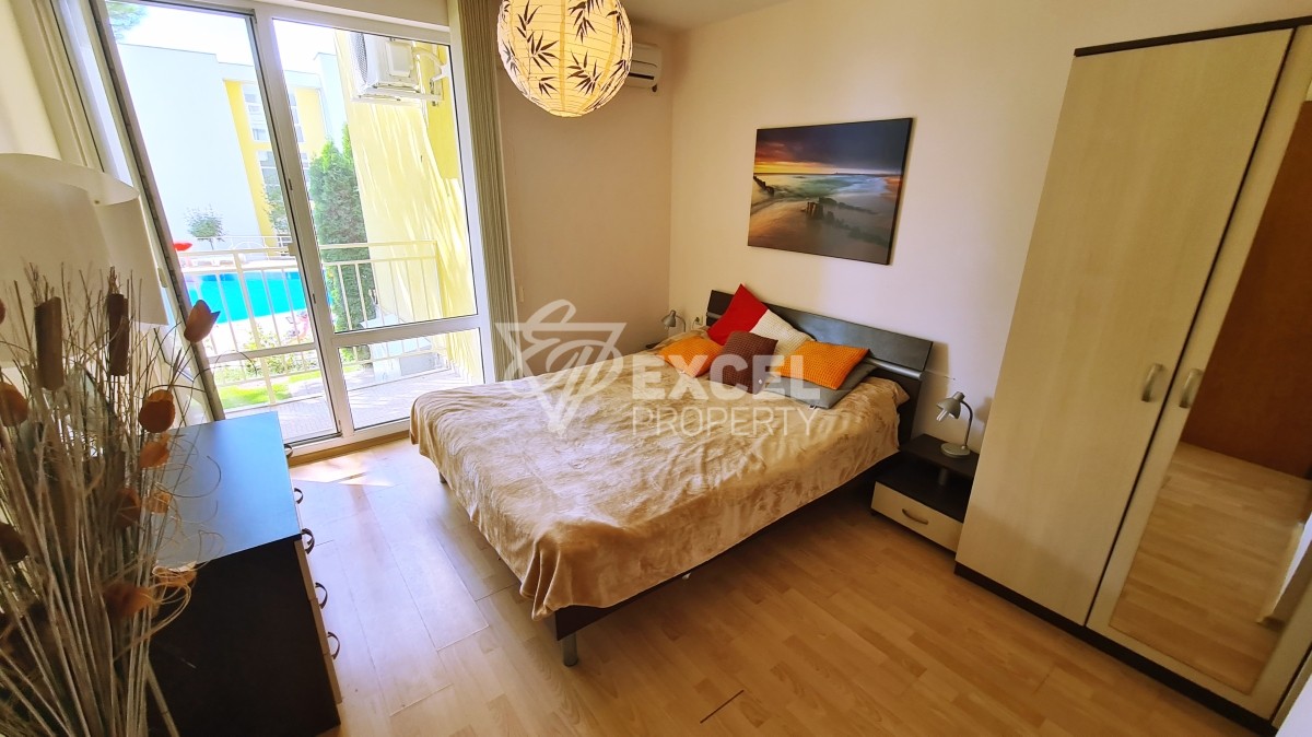 One bedroom furnished apartment in Crown Fort with pool view