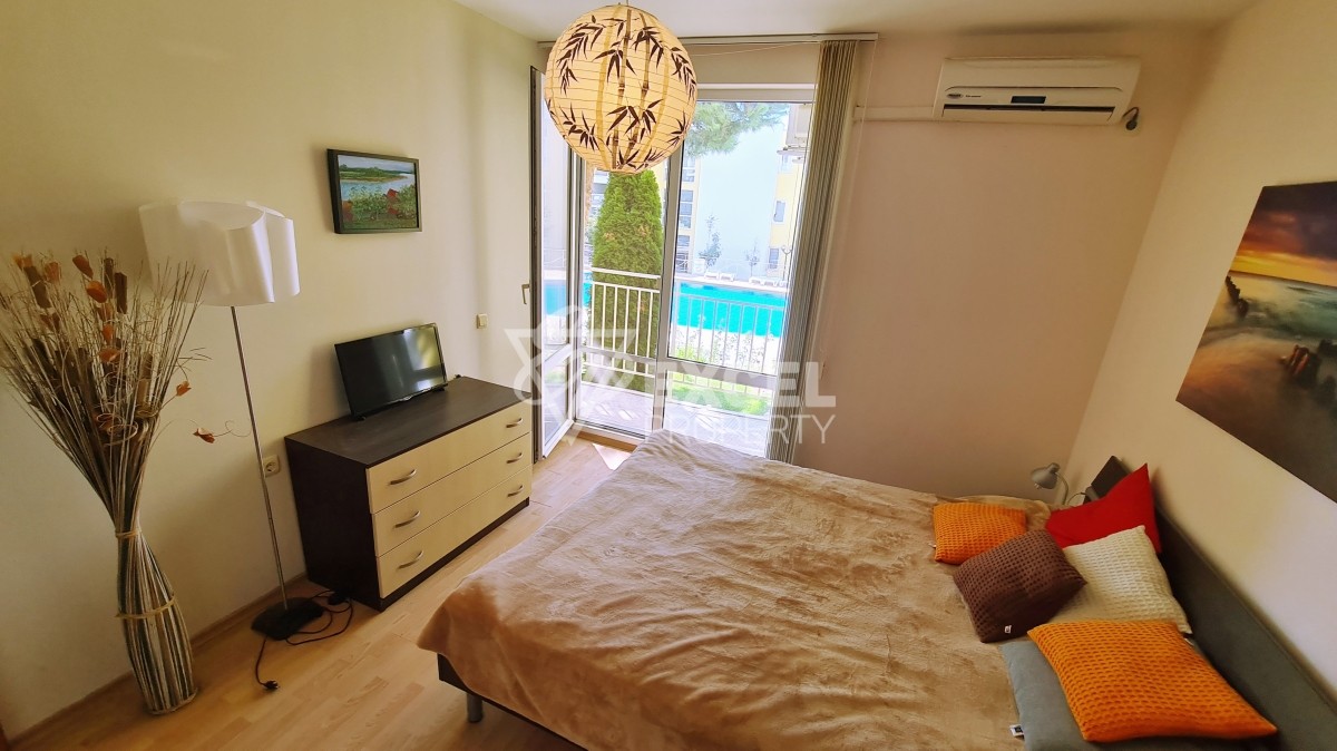 One bedroom furnished apartment in Crown Fort with pool view