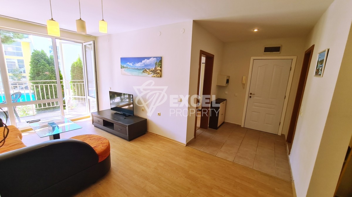 One bedroom furnished apartment in Crown Fort with pool view