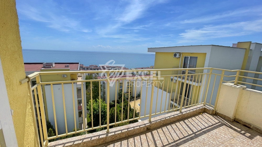 Two bedroom apartment with sea view in Saint Vlas