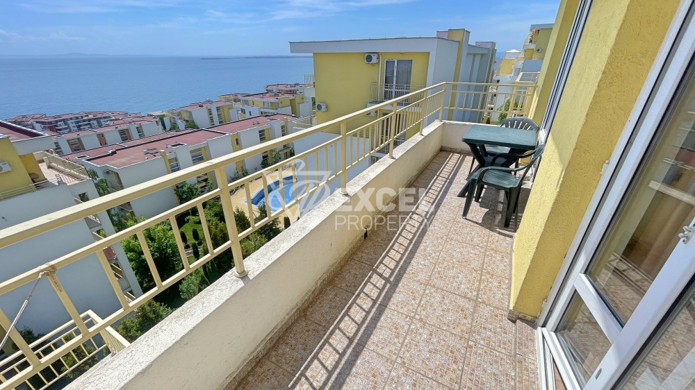 Two bedroom apartment with sea view in Saint Vlas