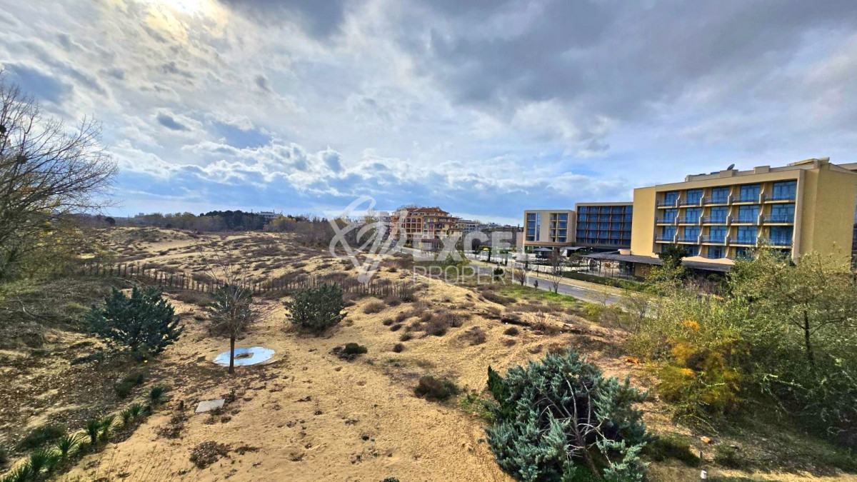 Two-bedroom apartment on the first line in Sunny Beach – next to the dunes and the sea