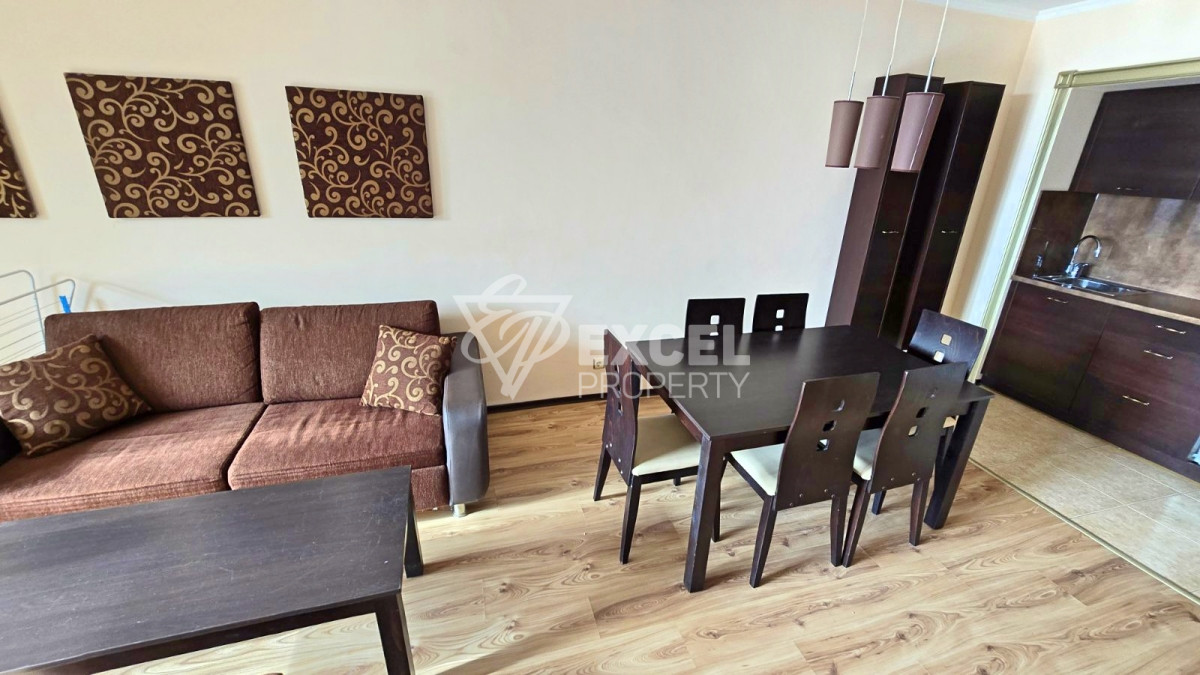 Two-bedroom apartment on the first line in Sunny Beach – next to the dunes and the sea