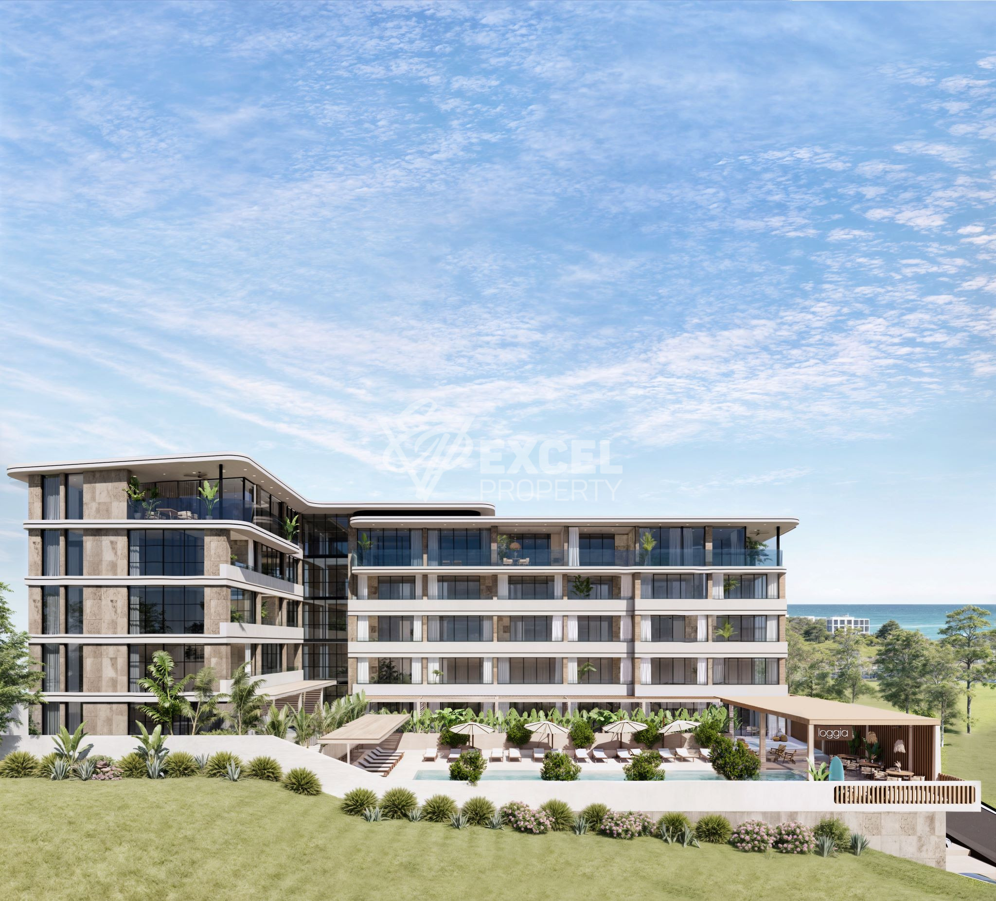 Loggia Complex, Sveti Vlas - architecture inspired by the sea