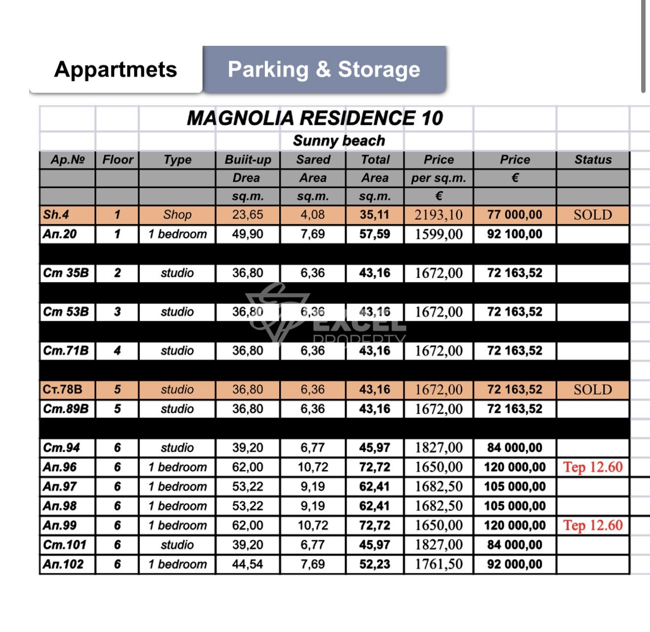 Magnolia 10, Sunny Beach - new apartments for sale