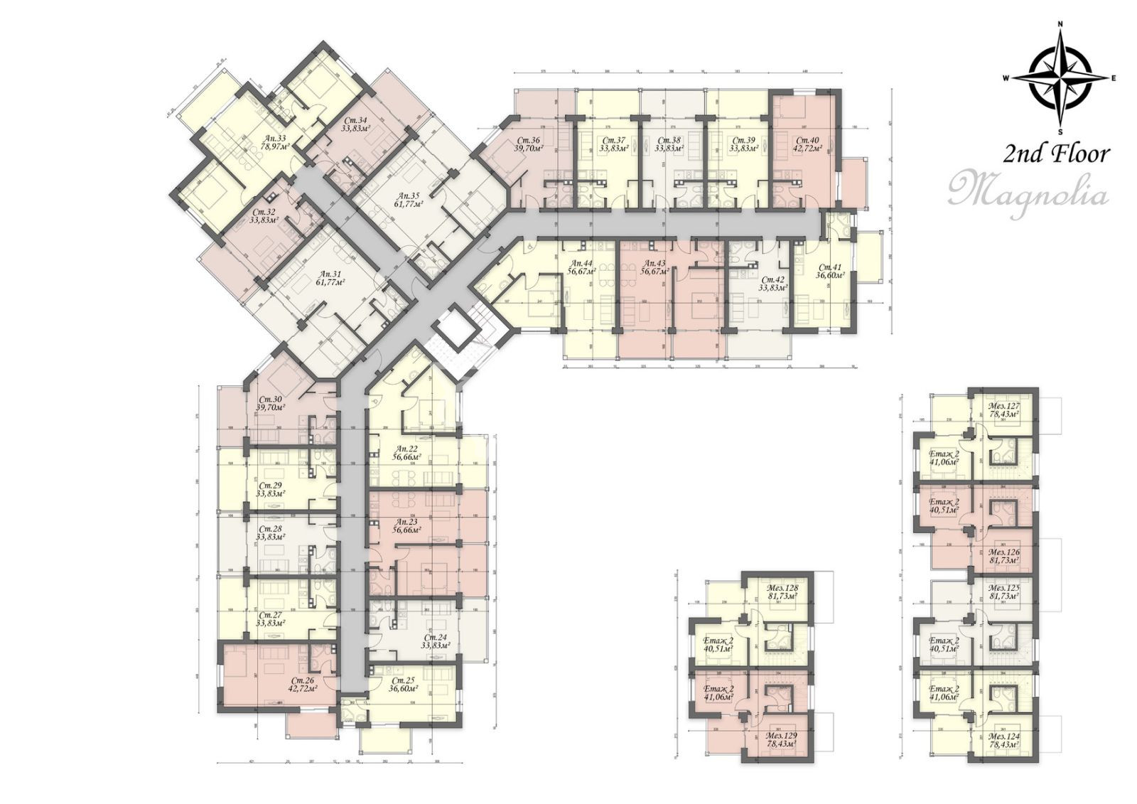 New apartments in Sunny Beach - Magnolia 13 complex