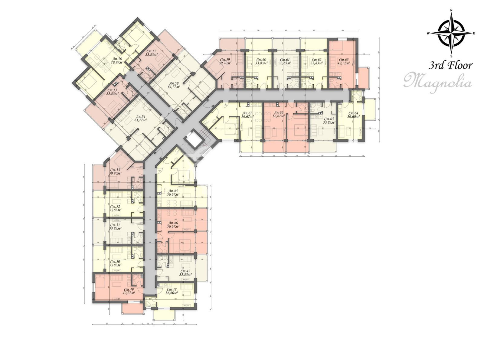 New apartments in Sunny Beach - Magnolia 13 complex