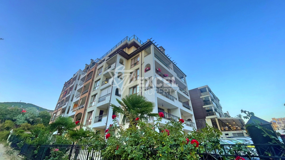 Furnished one bedroom apartment for sale in Sveti Vlas just 150m from the beach