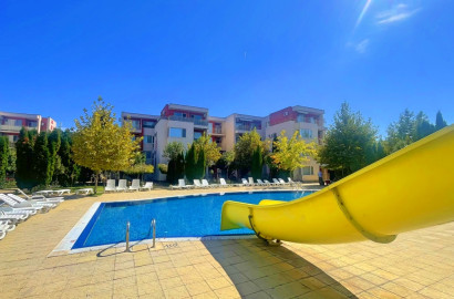 Furnished, one bedroom apartment in Sunny Beach, complex Nessebar Fort Noks