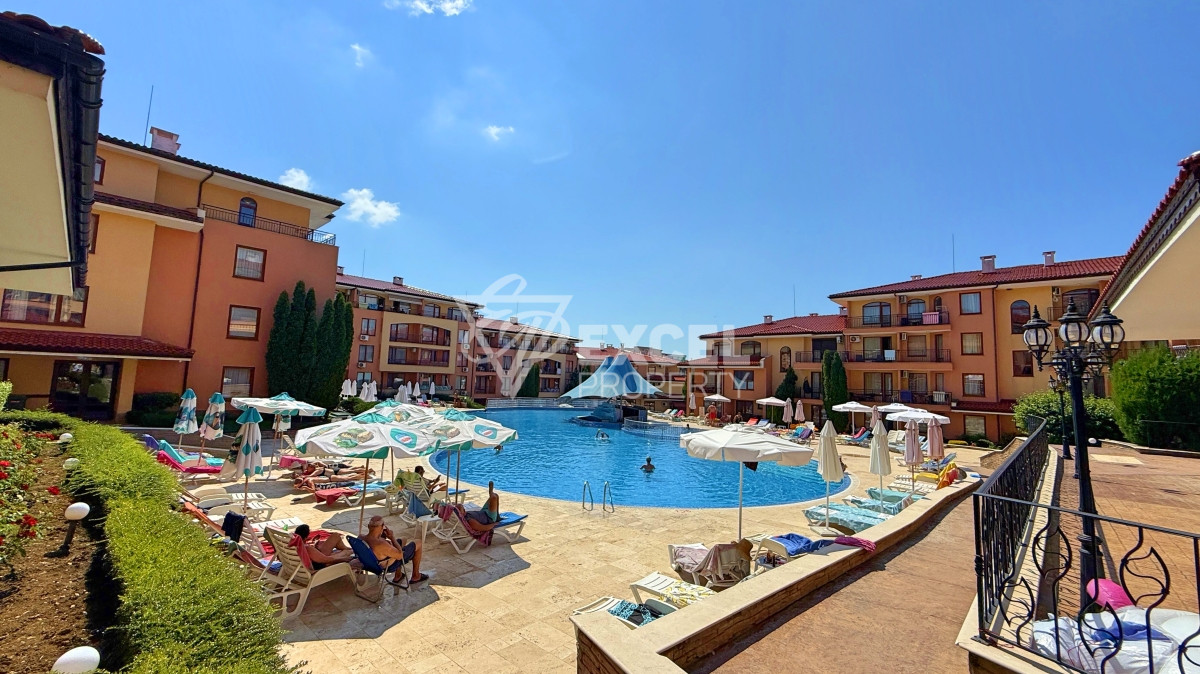 New one-bedroom apartment for sale, Sveti Vlas – 150m from the beach
