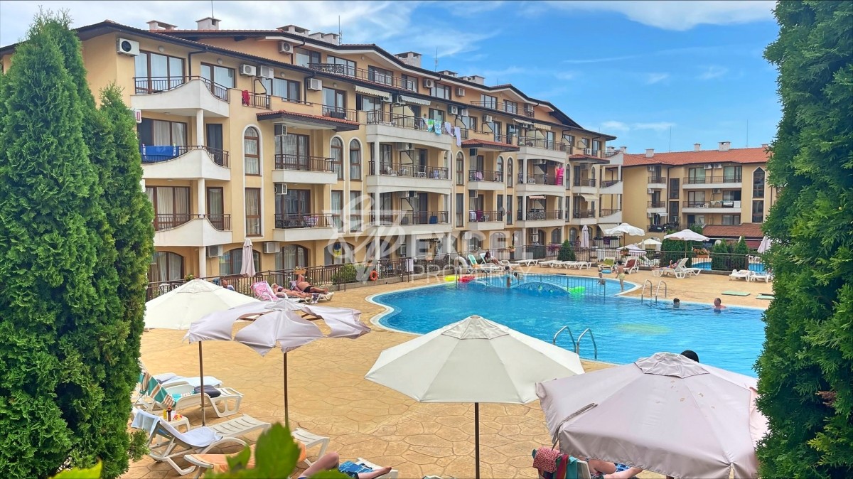 Aqua Dreams complex, Sveti Vlas - one bedroom apartment with sea view.