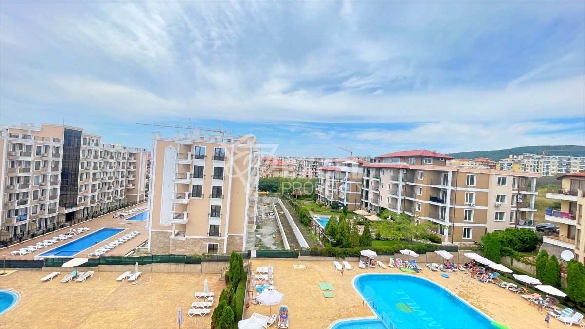 Aqua Dreams complex, Sveti Vlas - one bedroom apartment with sea view.