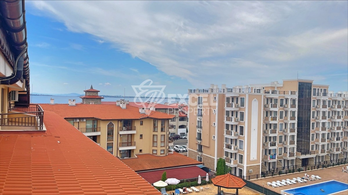 Aqua Dreams complex, Sveti Vlas - one bedroom apartment with sea view.