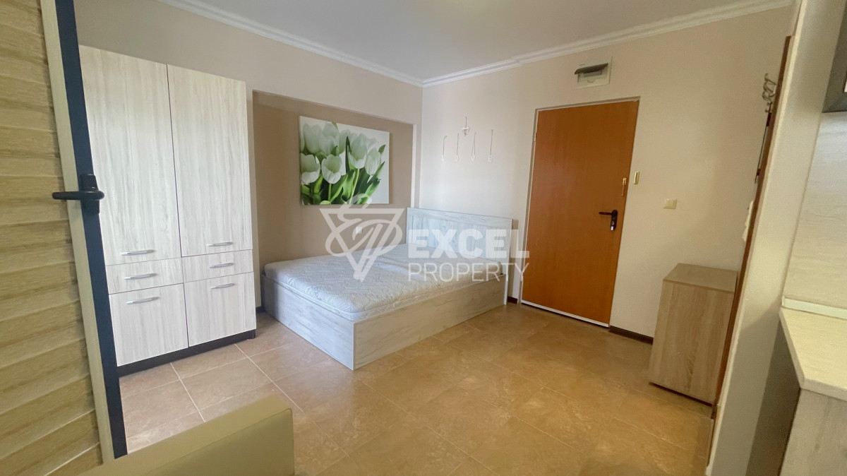 Furnished studio in Sunny Beach only 200 m from the sea, Cacao Beach area