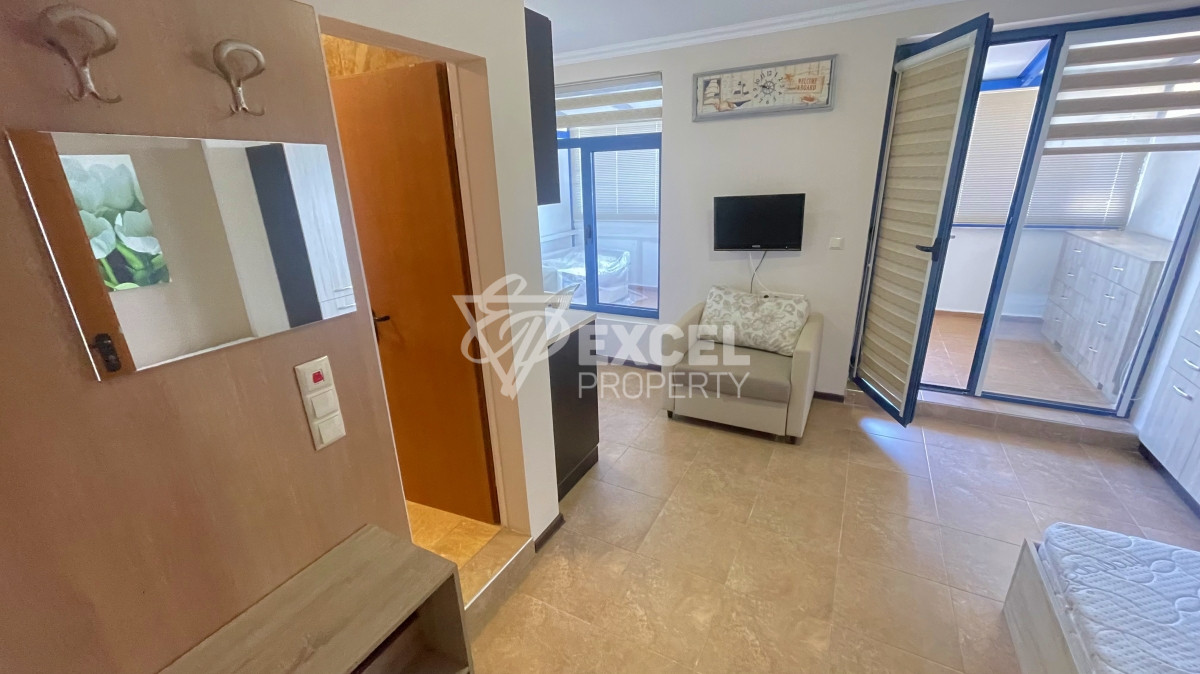 Furnished studio in Sunny Beach only 200 m from the sea, Cacao Beach area