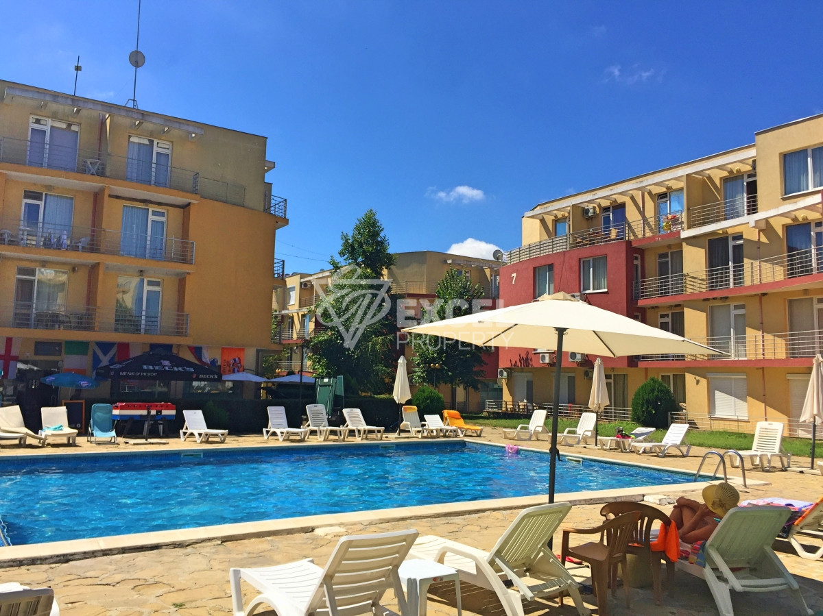 Furnished studio in Sunny Day 5 complex – peace and comfort near Sunny Beach!