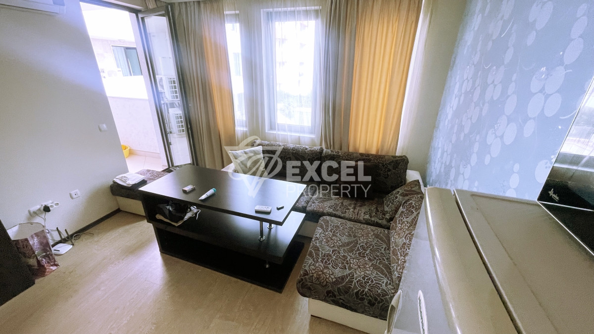 Furnished, one-bedroom apartment for sale in Saint Vlas, 150m from the sea