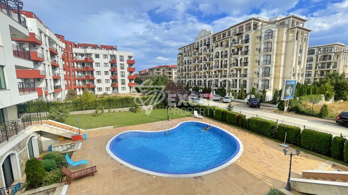 Furnished, one-bedroom apartment for sale in Saint Vlas, 150m from the sea