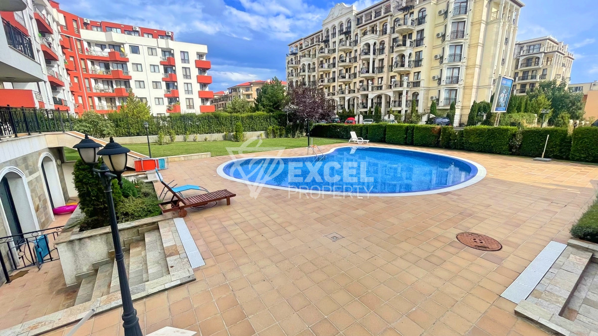 Furnished, one-bedroom apartment for sale in Saint Vlas, 150m from the sea