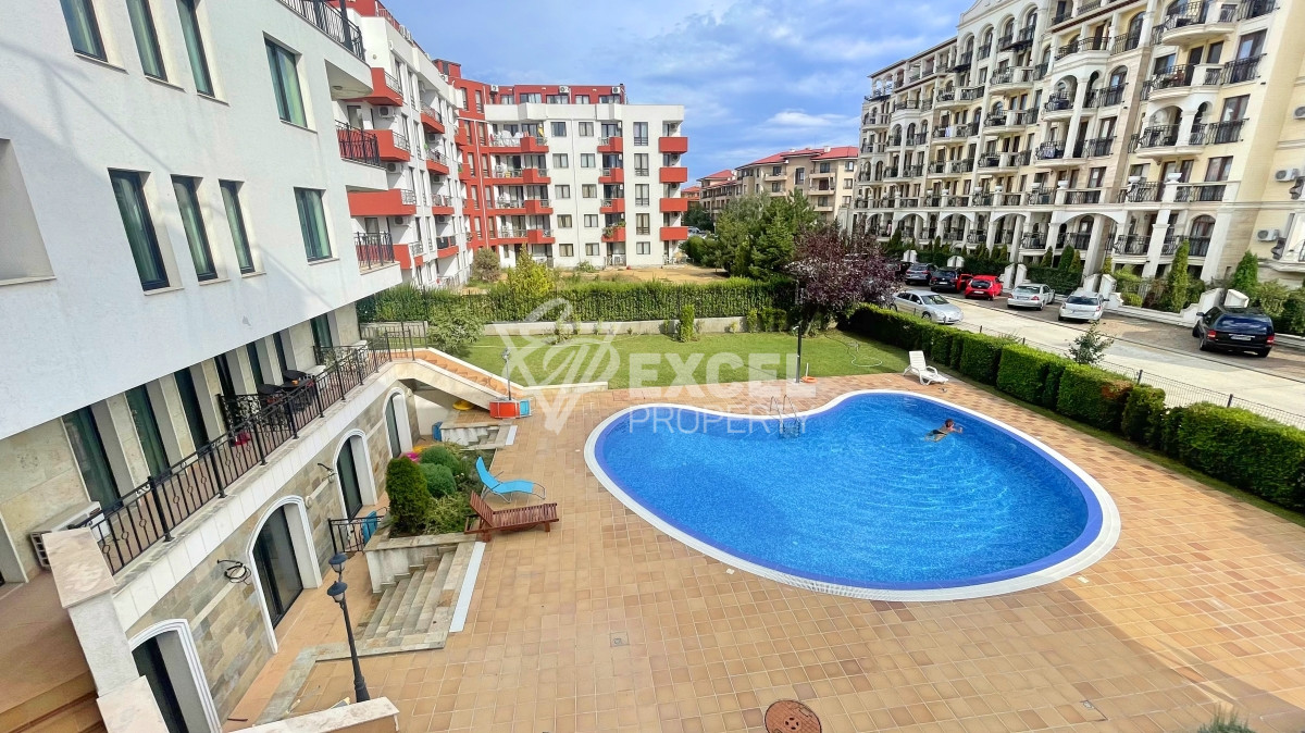 Furnished, one-bedroom apartment for sale in Saint Vlas, 150m from the sea