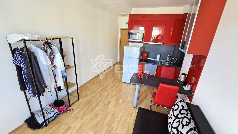 Furnished studio in Sunny Beach in the Sunny Day 6 complex