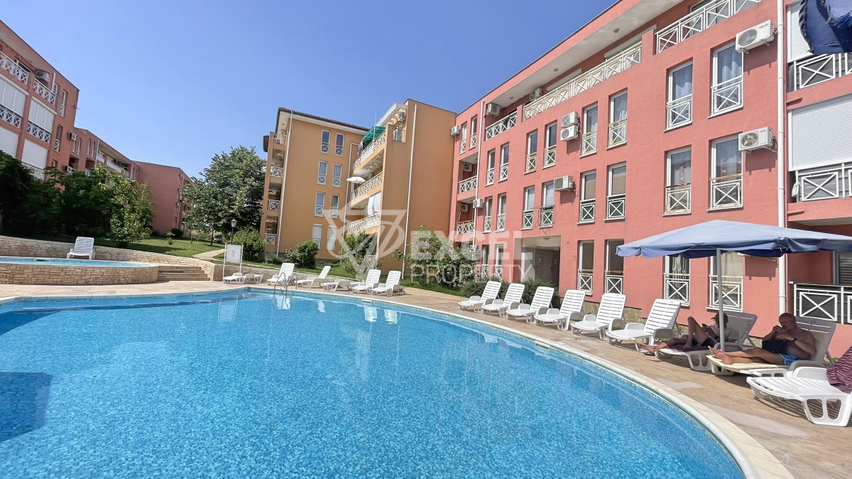 Furnished studio in Sunny Beach in the Sunny Day 6 complex