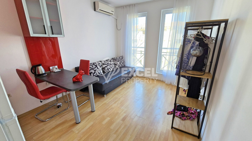 Furnished studio in Sunny Beach in the Sunny Day 6 complex