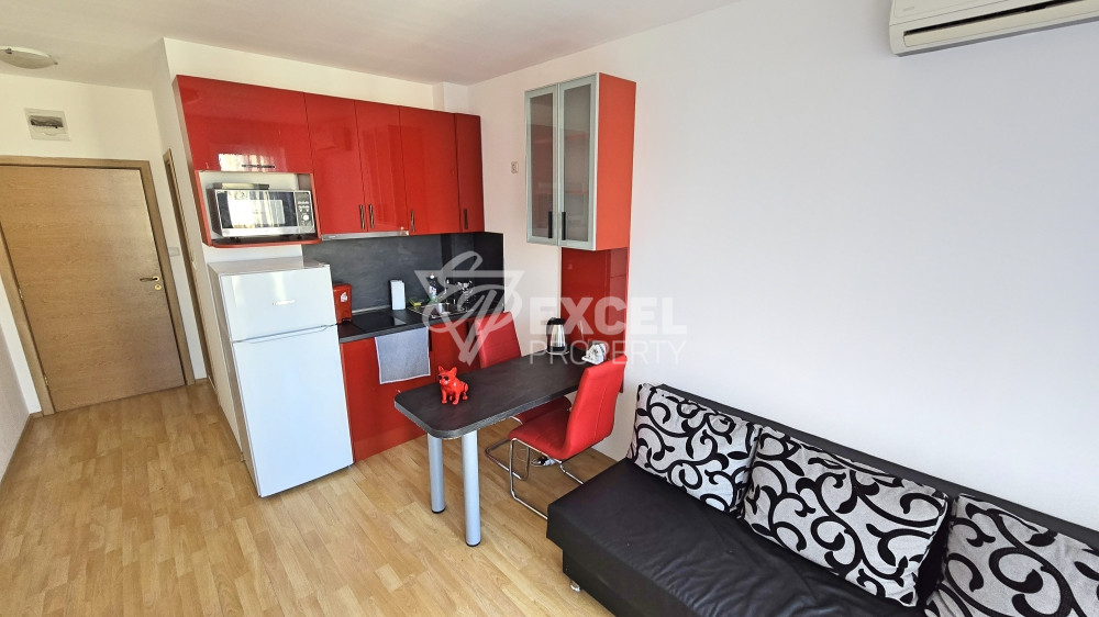 Furnished studio in Sunny Beach in the Sunny Day 6 complex