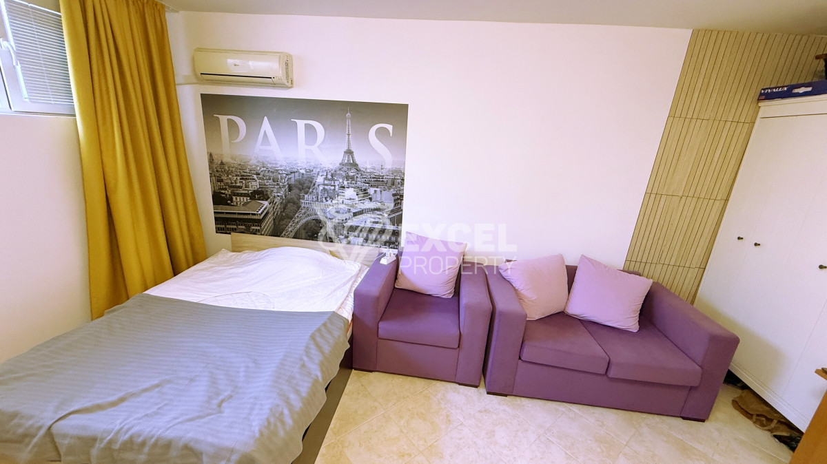 Furnished studio apartemnt in Sunset Kosharitsa complex