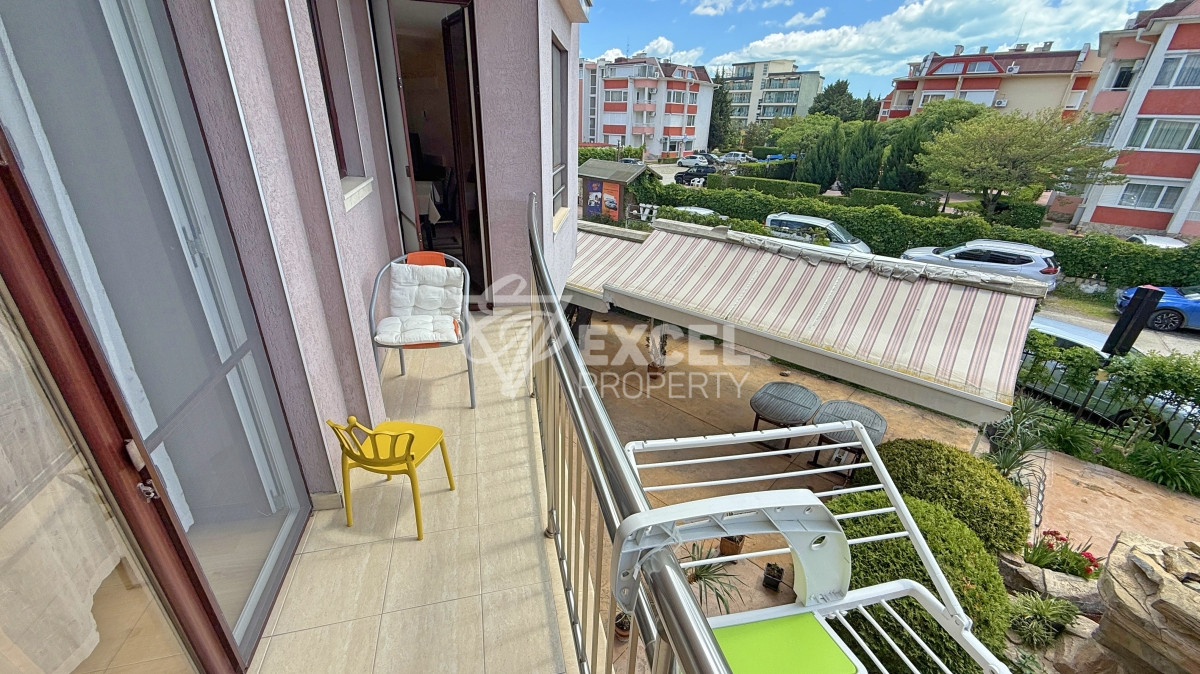 Two-bedroom, furnished apartment in VIP Image complex in Sunny Beach