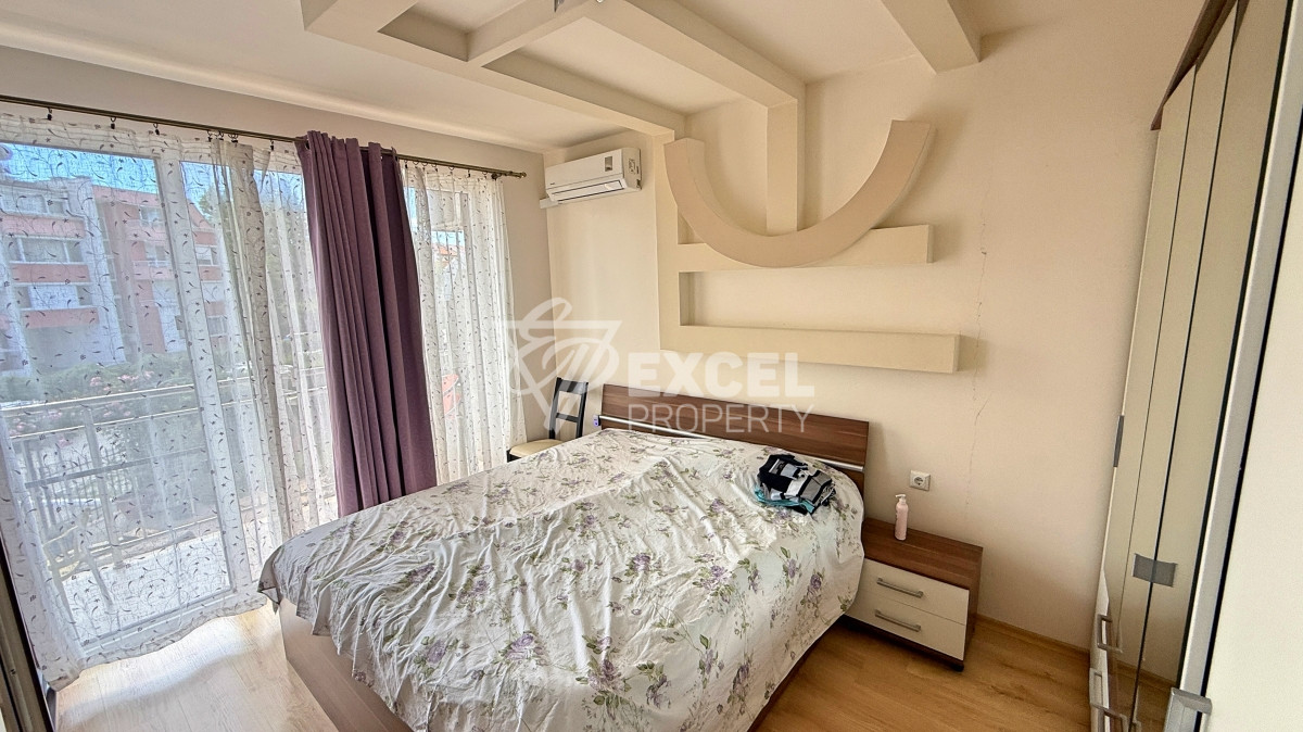 Two-bedroom, furnished apartment in VIP Image complex in Sunny Beach