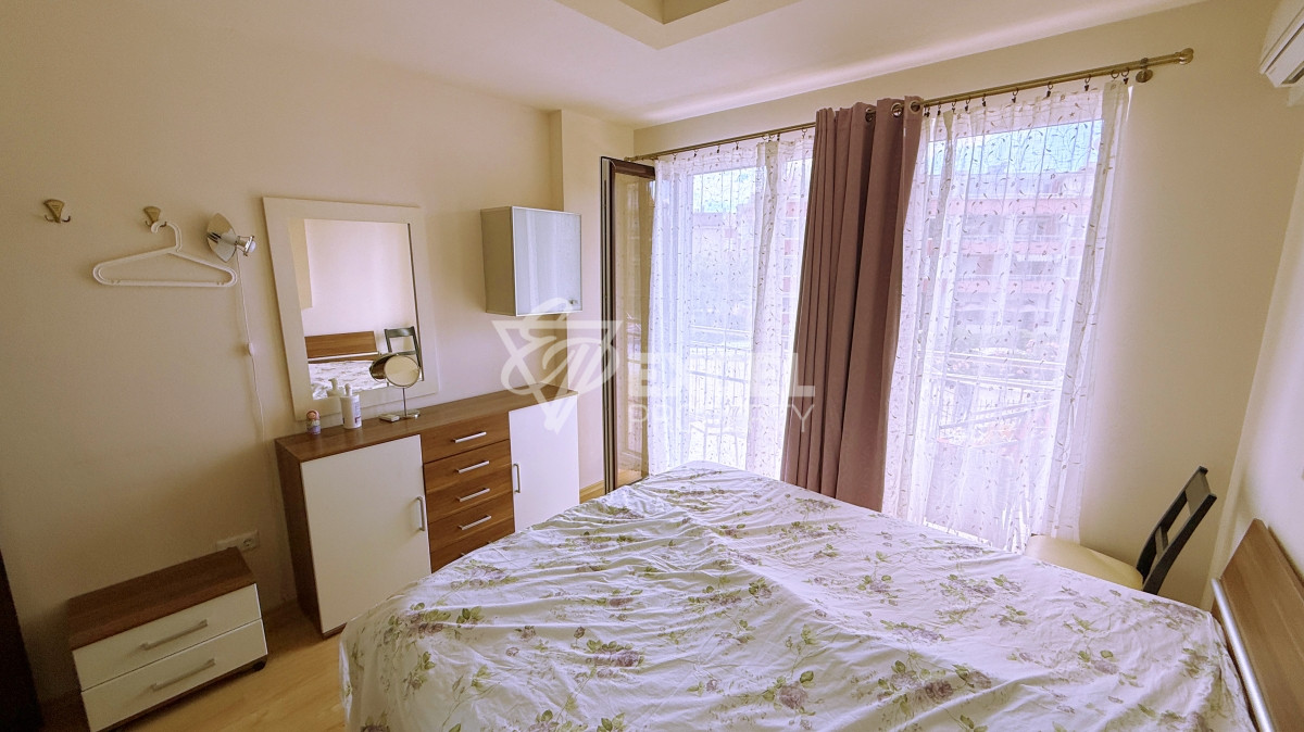 Two-bedroom, furnished apartment in VIP Image complex in Sunny Beach