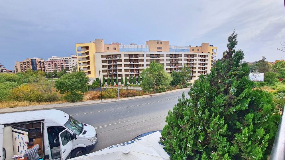 Furnished one bedroom apartment 300 m from the beach in Sunny Beach