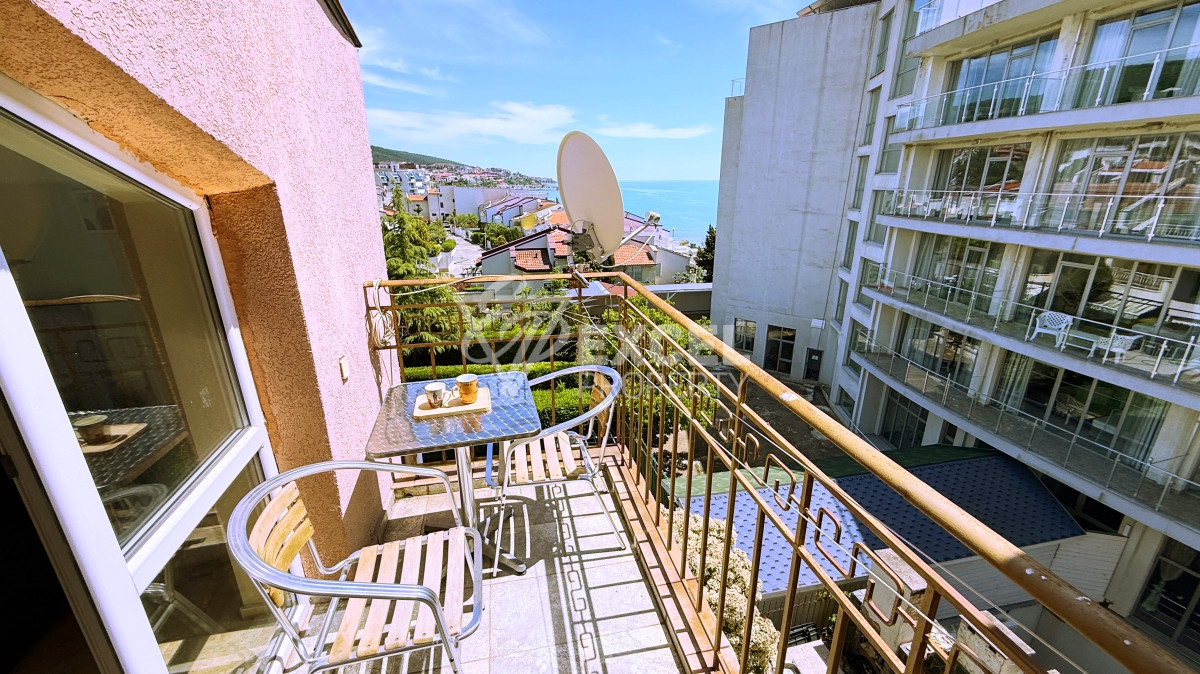 Apartment with sea view in Zaliv complex, Sveti Vlas.