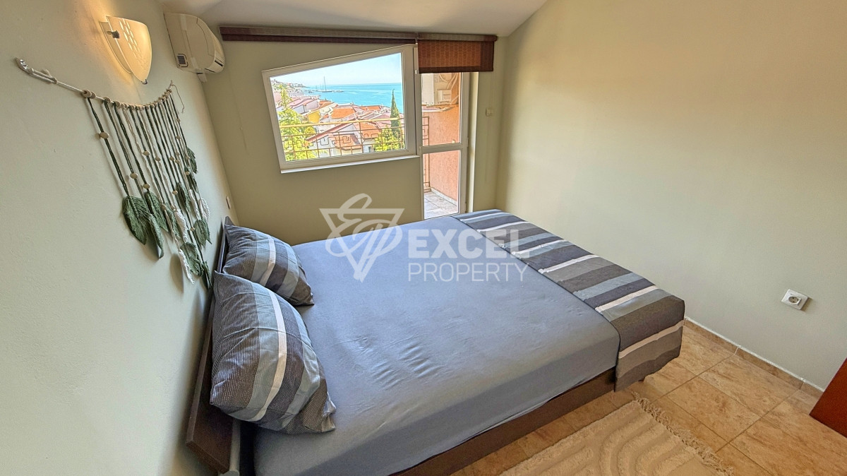 Apartment with sea view in Zaliv complex, Sveti Vlas.