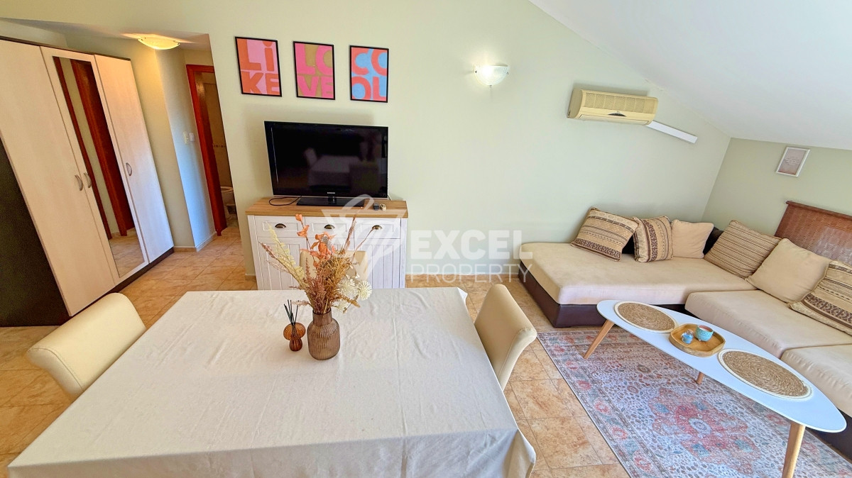 Apartment with sea view in Zaliv complex, Sveti Vlas.