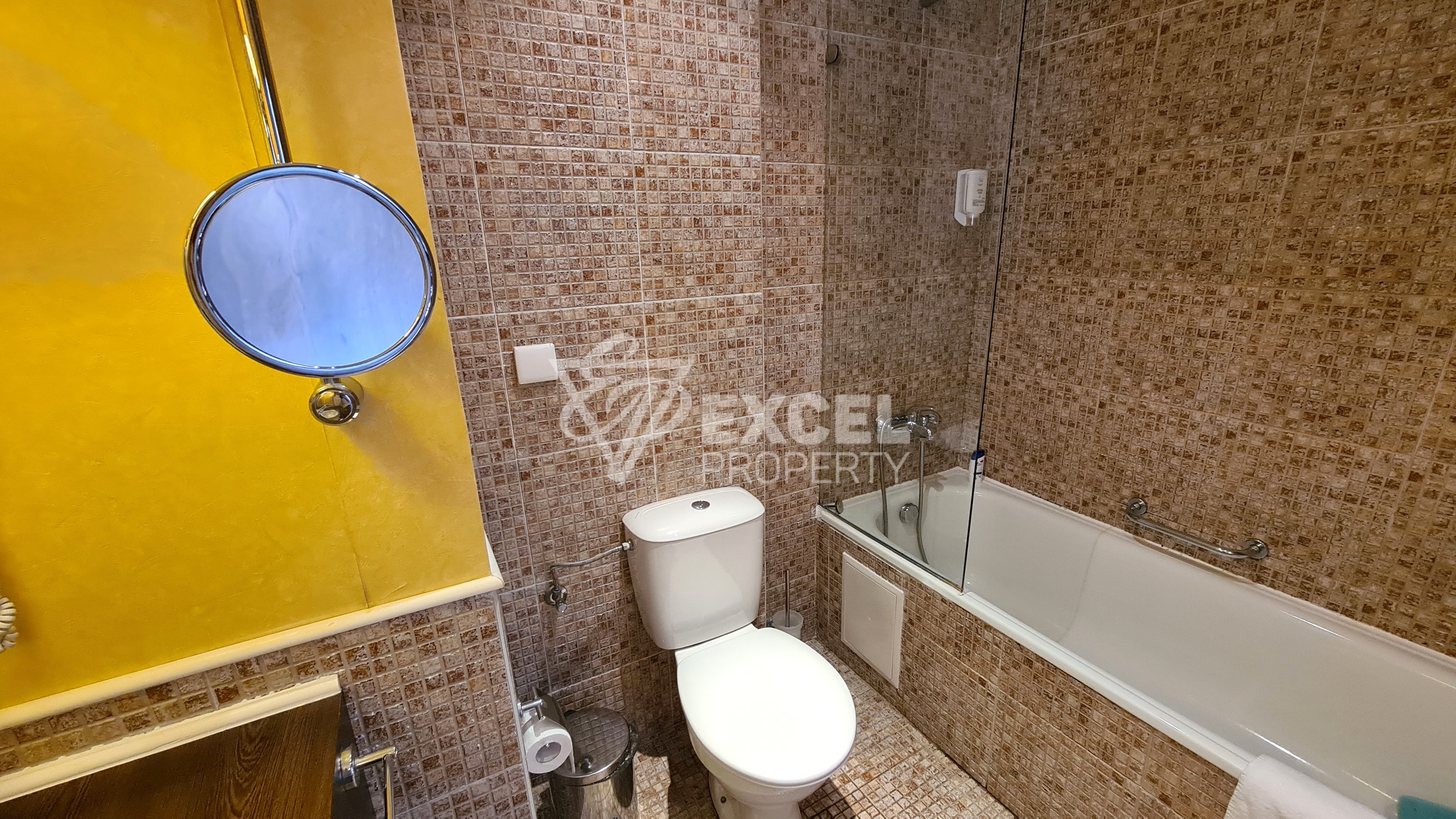 Furnished two-room apartment in the Barcelo Royal complex in Sunny Beach