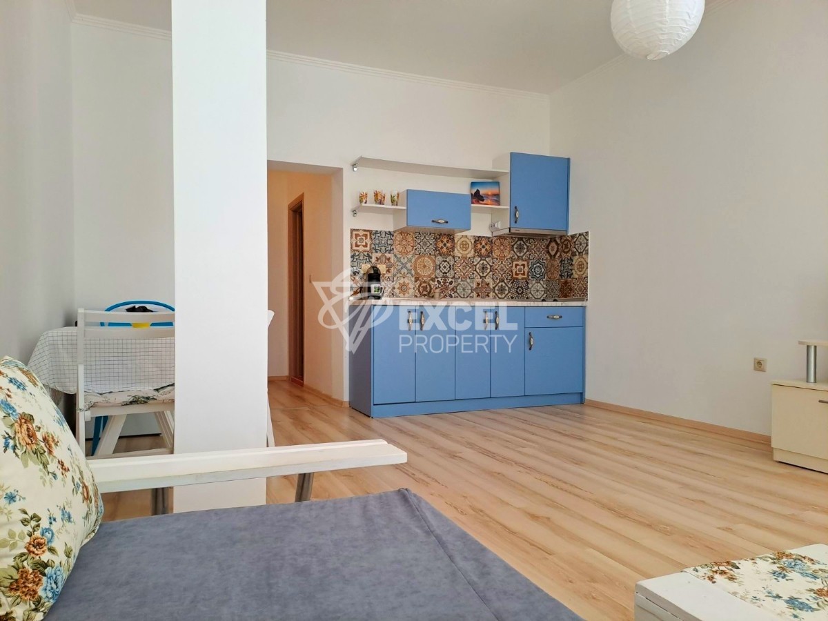 Furnished two-room apartment in Cherno More district, Nessebar