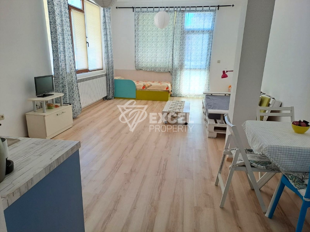 Furnished two-room apartment in Cherno More district, Nessebar