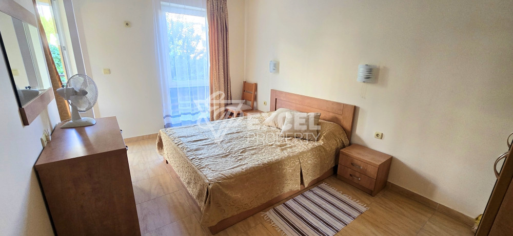 Beautiful one-bedroom apartment 150m from the beach in St. Vlas