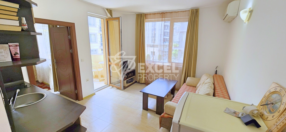 One-bedroom furnished apartment in a nice complex in the center of Sunny Beach
