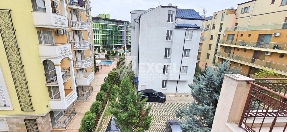 Beautifully furnished one-bedroom apartment in the center of Sunny Beach