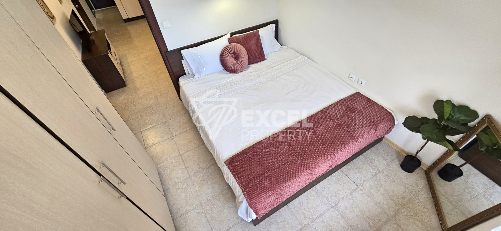 Beautifully furnished one-bedroom apartment in the center of Sunny Beach