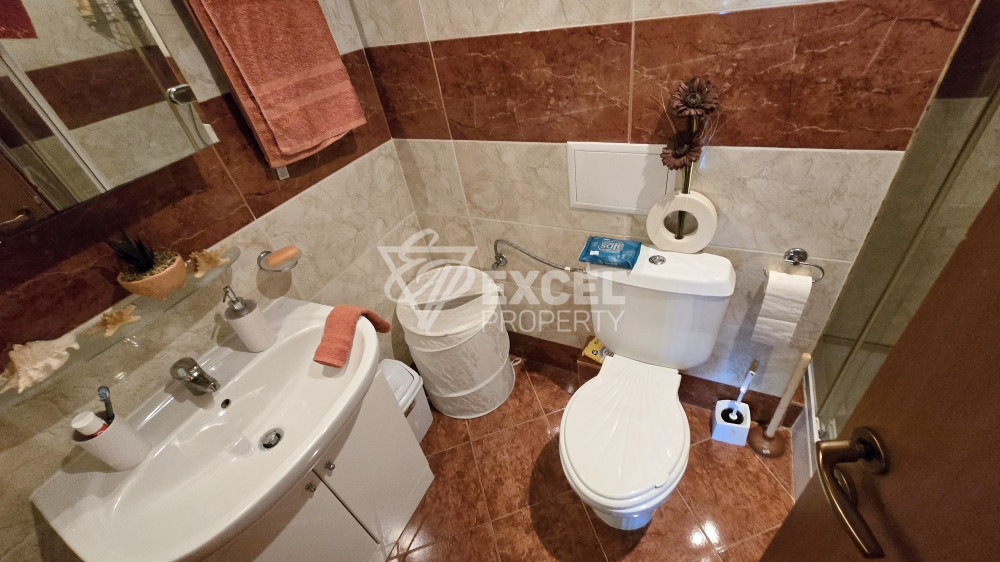 Stylish one-bedroom apartment with pool view in Nessebar Fort Club, Sunny Beach